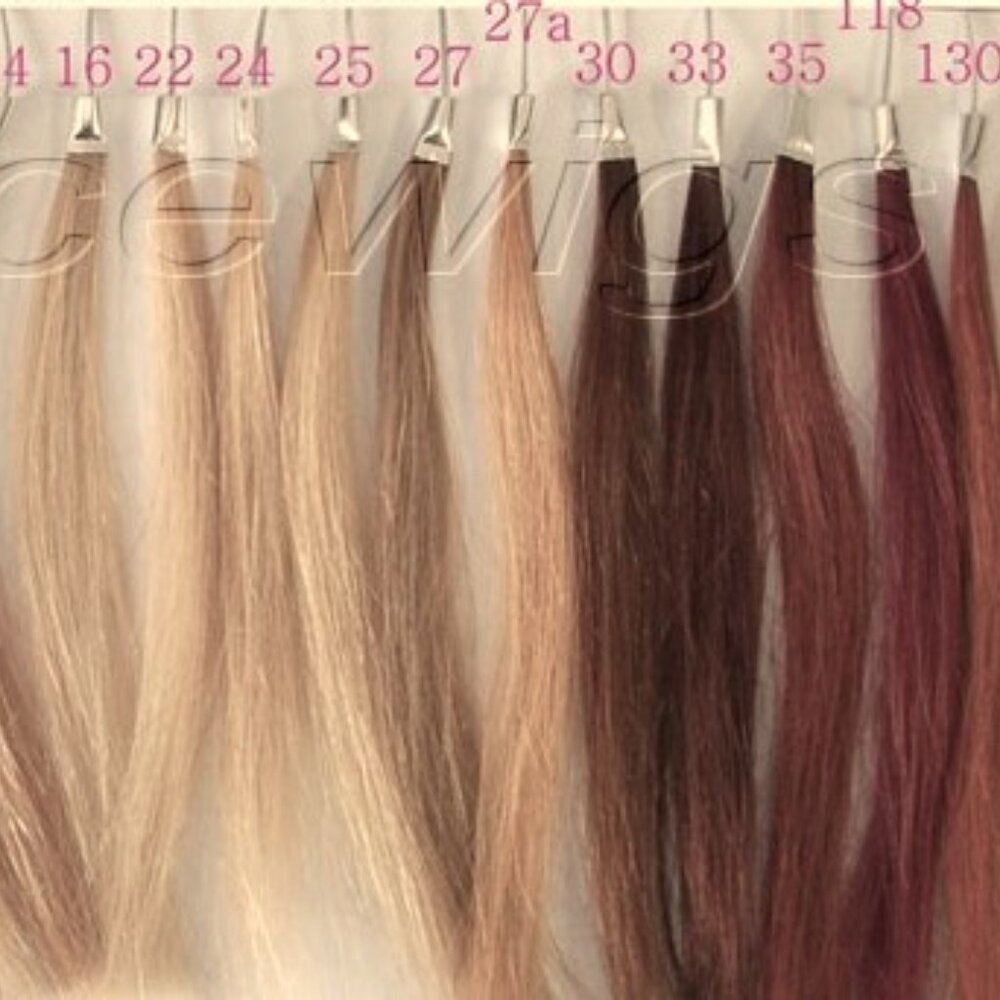 Vintage 100% Human Hair Fall from 1970's -#31 Golden brown NEW with tags - Picture 6 of 9